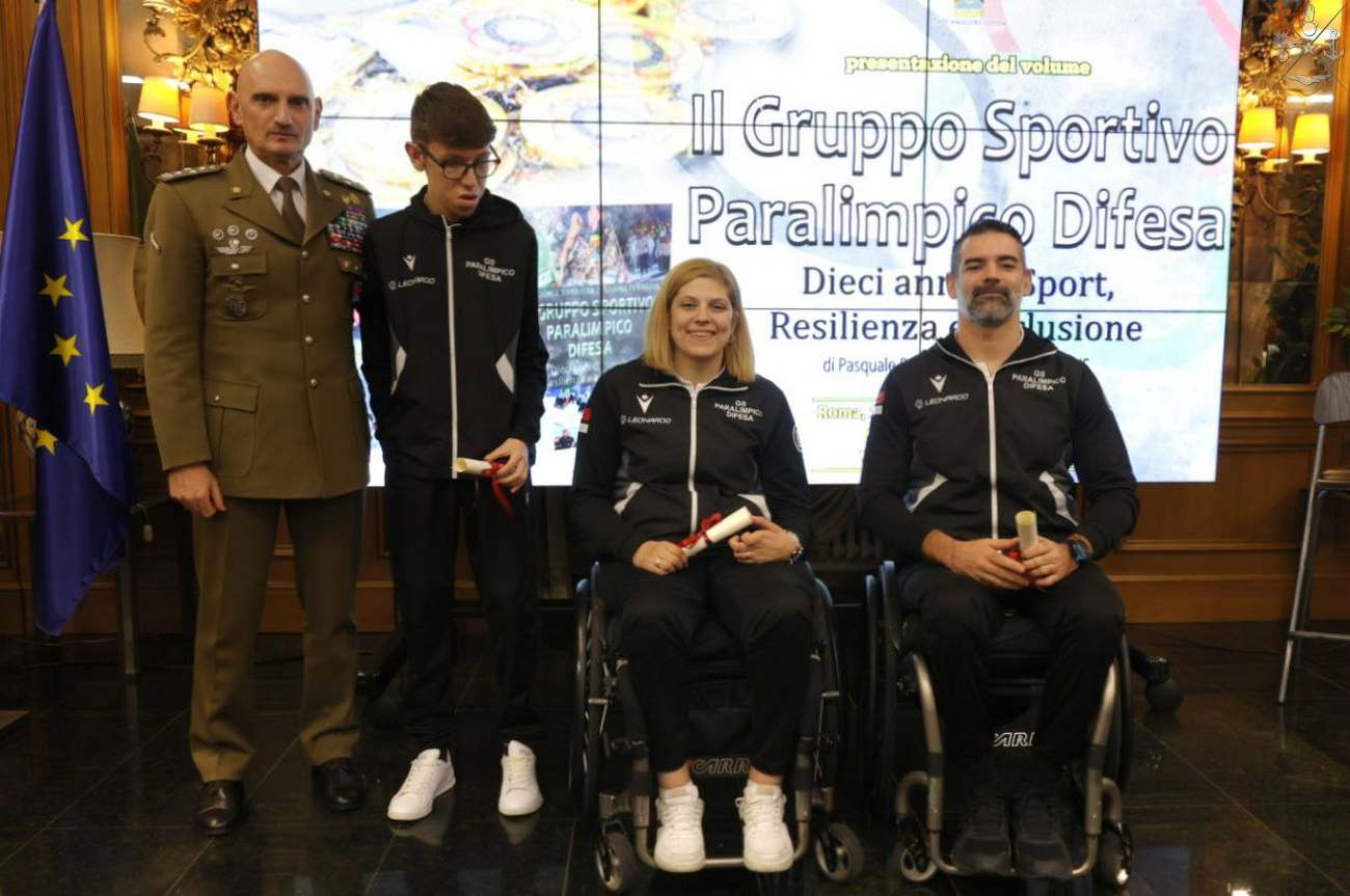 Difesa: celebrato il decennale della costituzione del Gruppo Sportivo Paralimpico Difesa Difesa: celebrato il decennale della costituzione del Gruppo Sportivo Paralimpico Difesa
