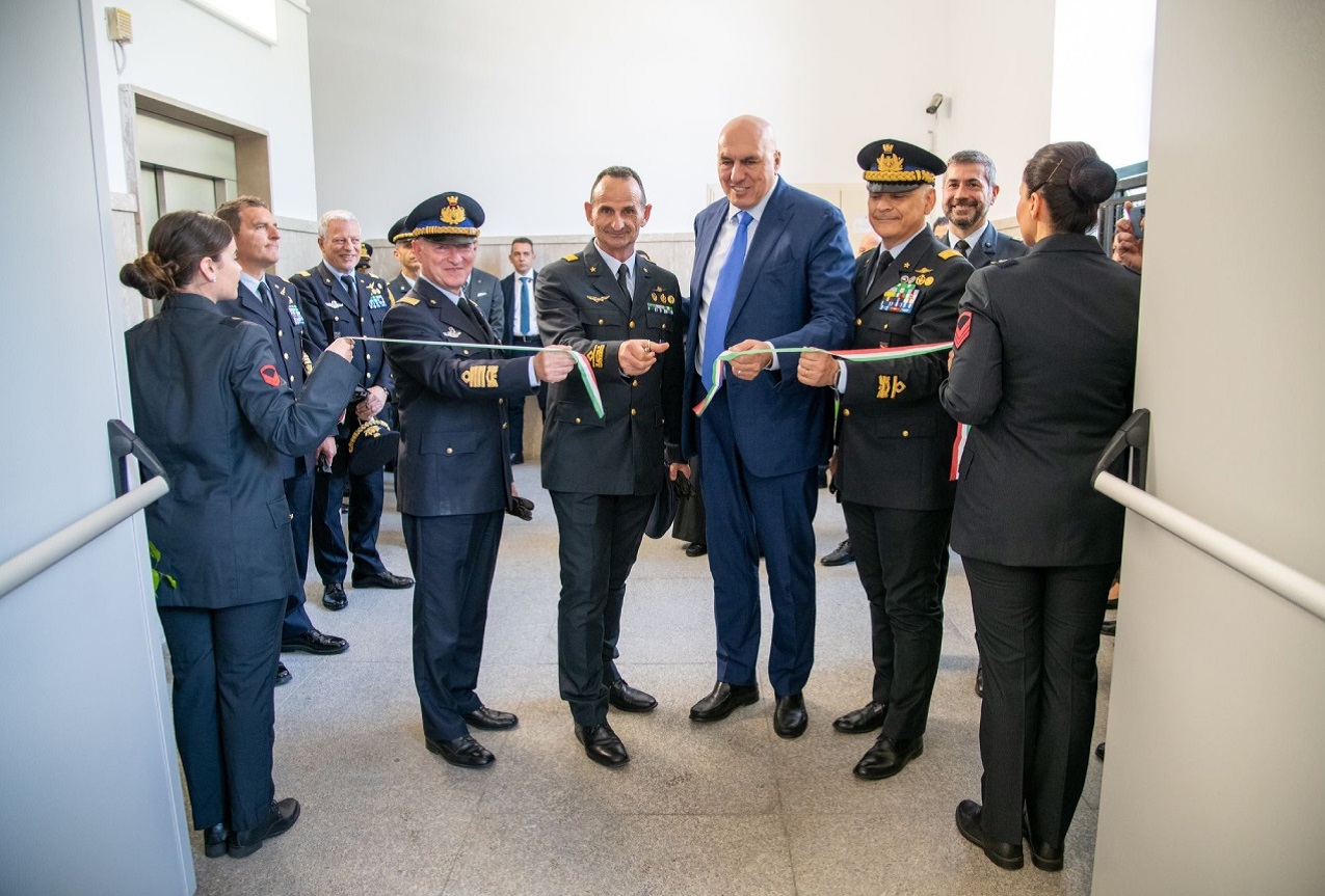 Il Ministro Crosetto all’inaugurazione del Polo Alloggiativo “Caserma G. Romagnoli”