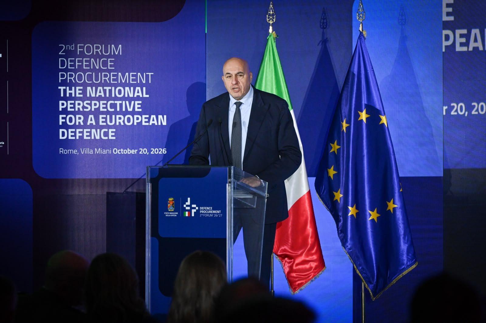 Minister Crosetto at the 2nd Defence Procurement Forum