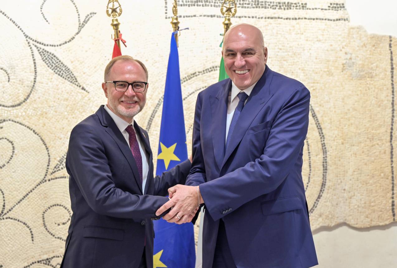 Incontro del Ministro Crosetto con il Ministro della Difesa della Repubblica di Lettonia, On. Andris Sprūds