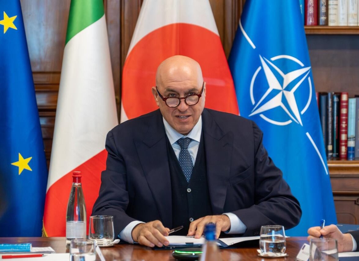 Colloquio tra il Ministro Crosetto e il collega giapponese Shinjirō Koizumi