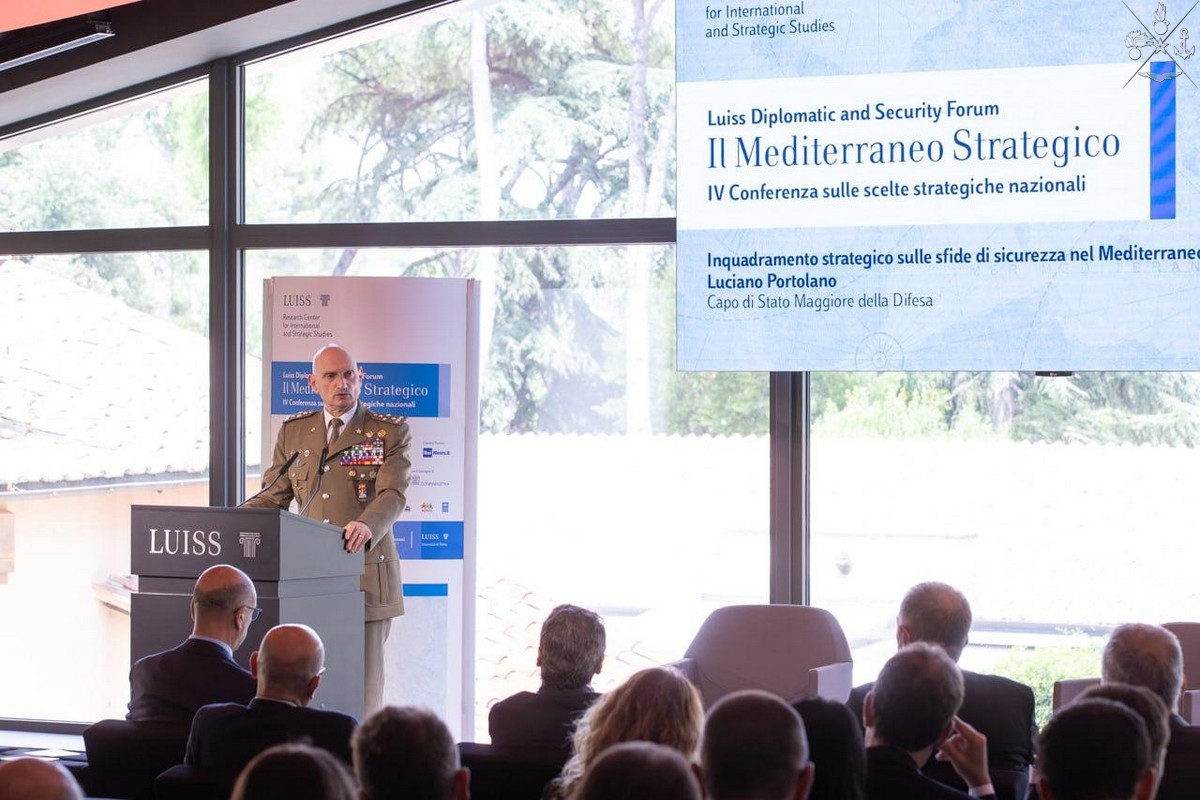 Difesa: Il Capo di Stato Maggiore della Difesa, Generale Portolano, interviene al LUISS DIPLOSEC 2026