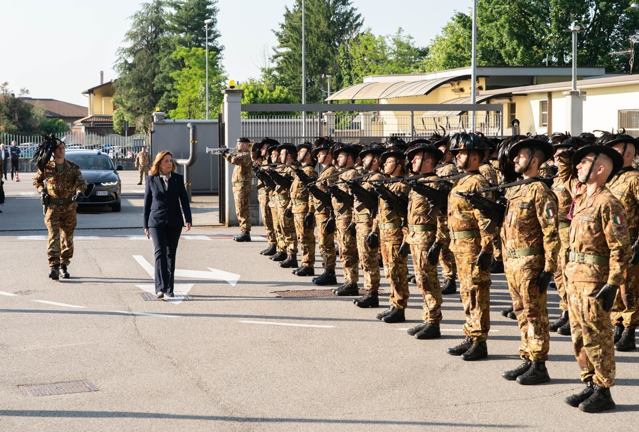 Il Sottosegretario Rauti in visita al Comando multinazionale della NATO in Italia