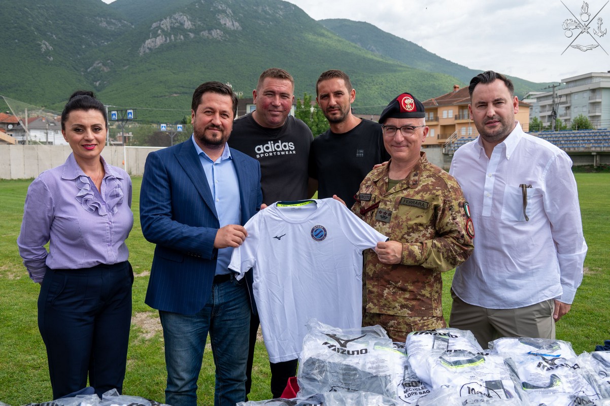 Kosovo: il Regional Command West a sostegno dell’uguaglianza di genere nello sport