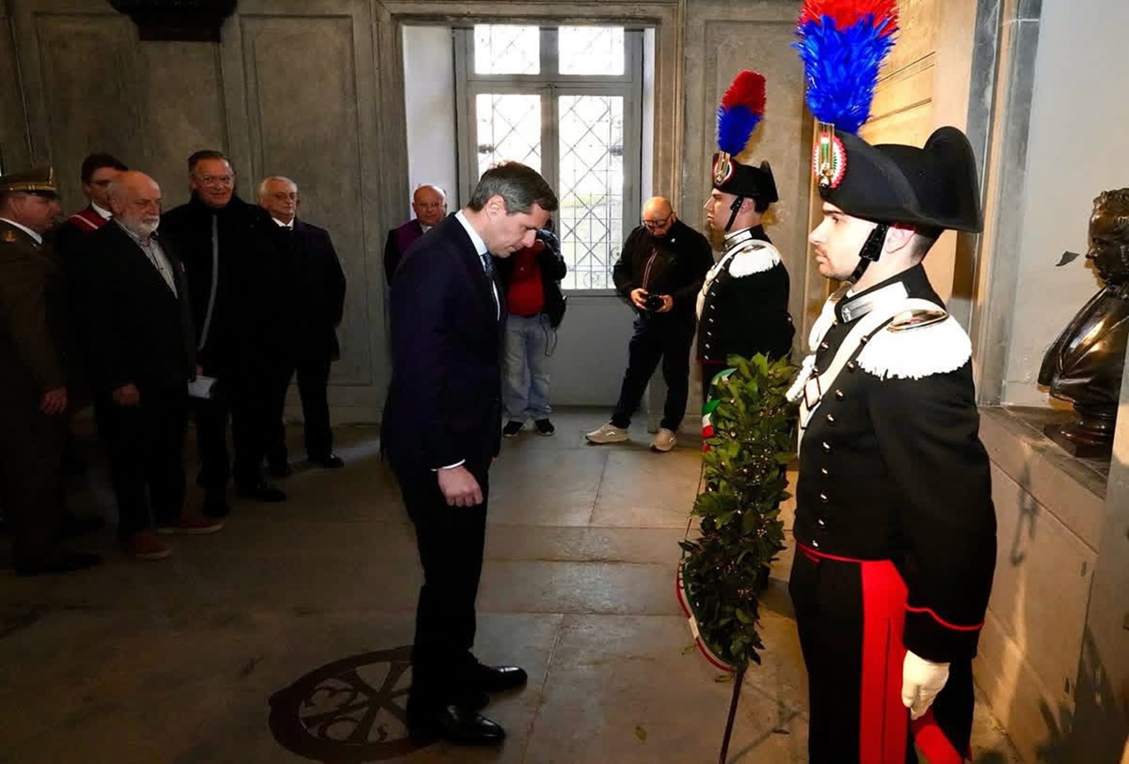 Il Sottosegretario Perego a Santena per le celebrazioni della Giornata dell’Unità Nazionale, della Costituzione, dell’Inno e della Bandiera