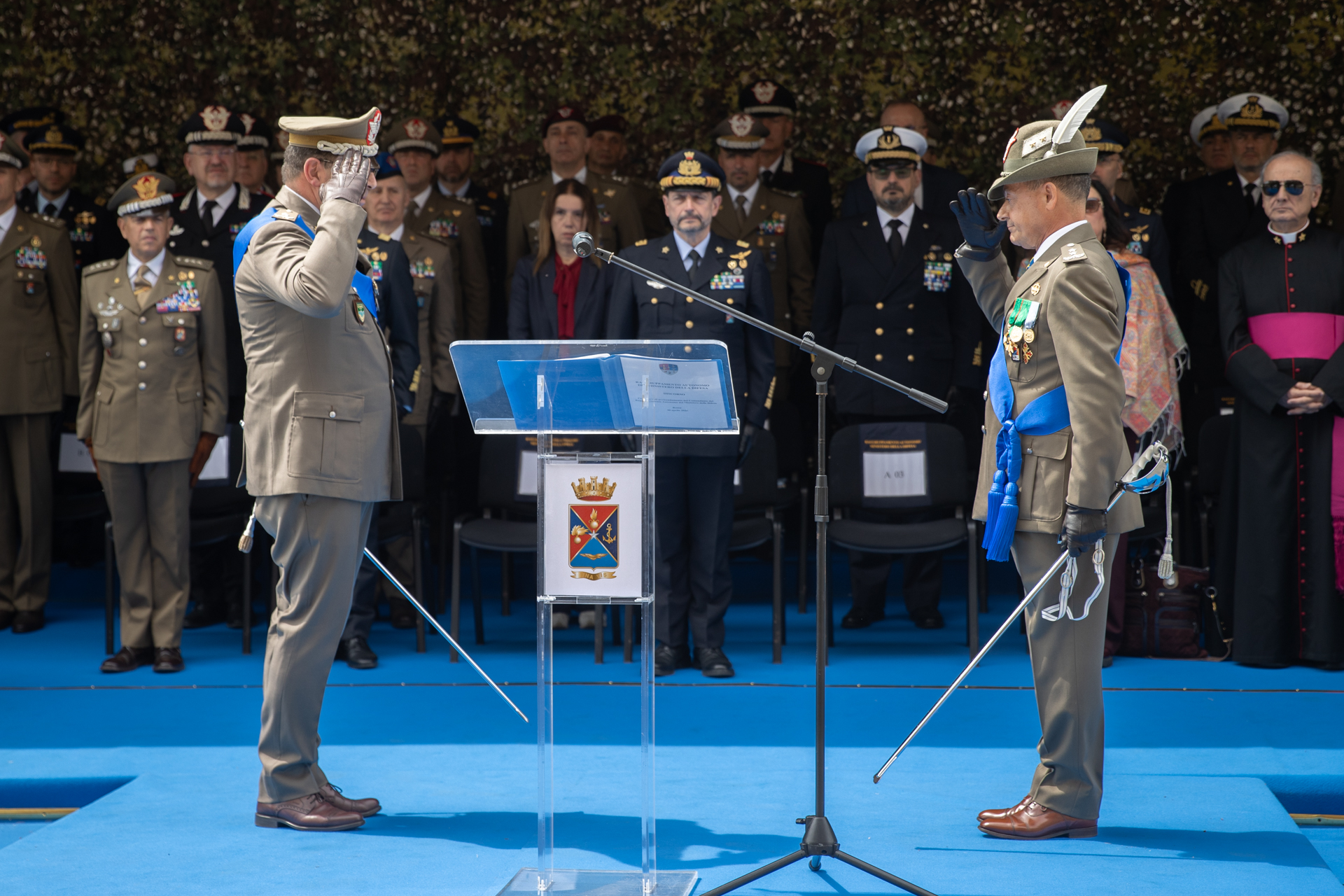 Avvicendamento al Comando del Raggruppamento Autonomo del Ministero della Difesa