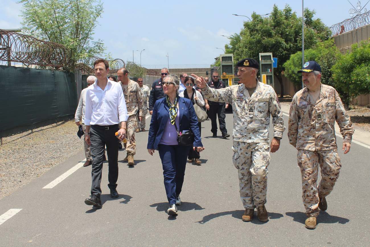 Gibuti, la Commissione Difesa in visita alla BMIS