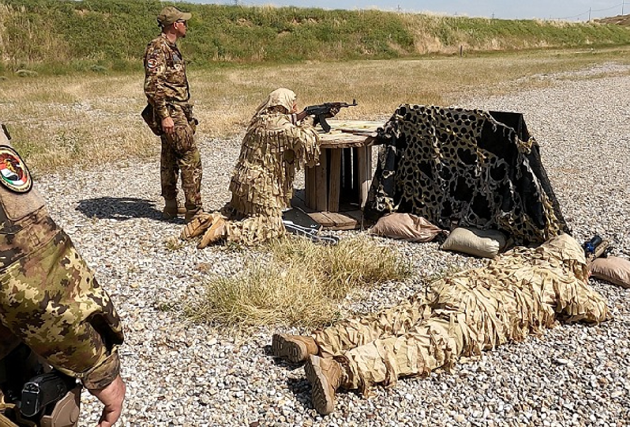 Erbil: formati i primi istruttori di tiro delle Kurdistan’s Security Forces