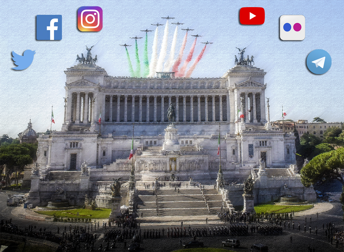 2 giugno: boom social per gli account della Difesa 2 giugno: boom social per gli account della Difesa