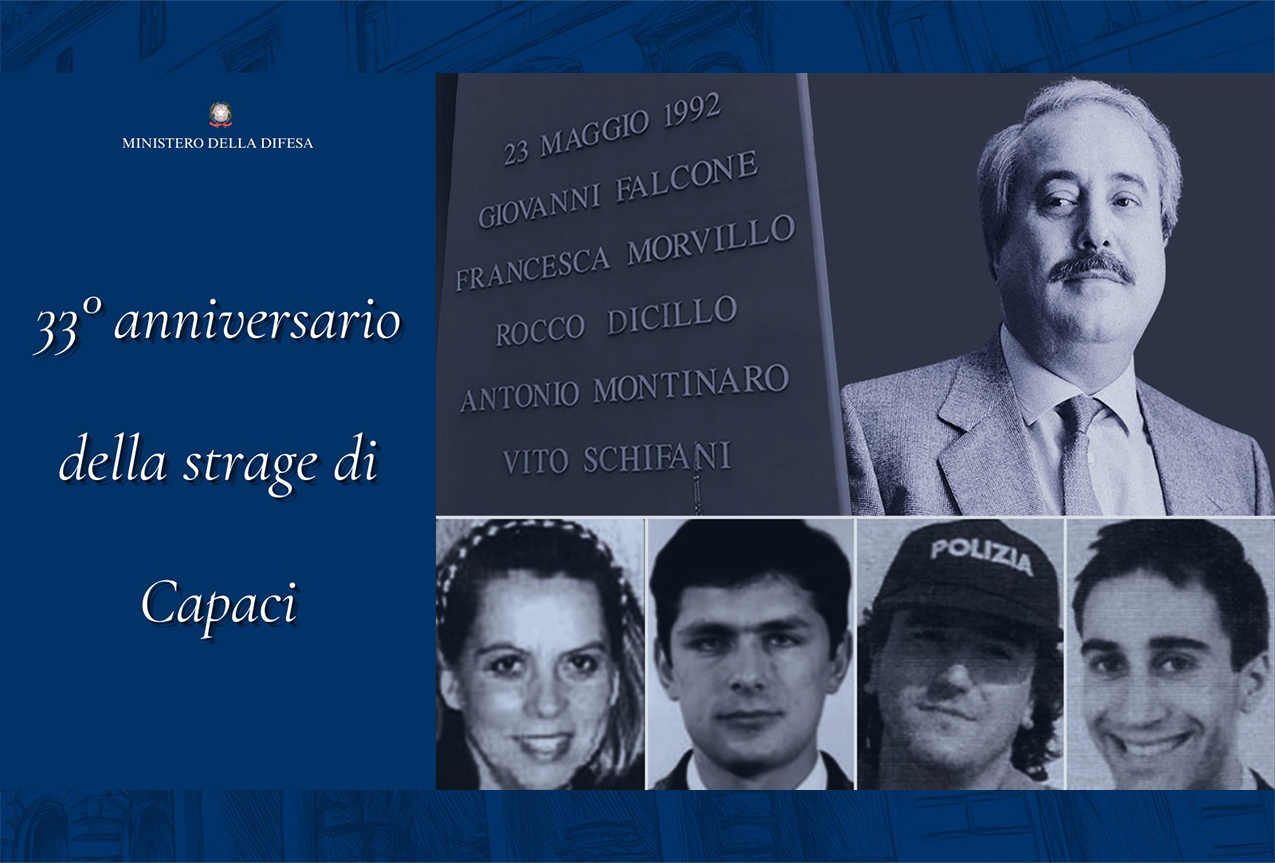 33° anniversario della strage di Capaci 33° anniversario della strage di Capaci