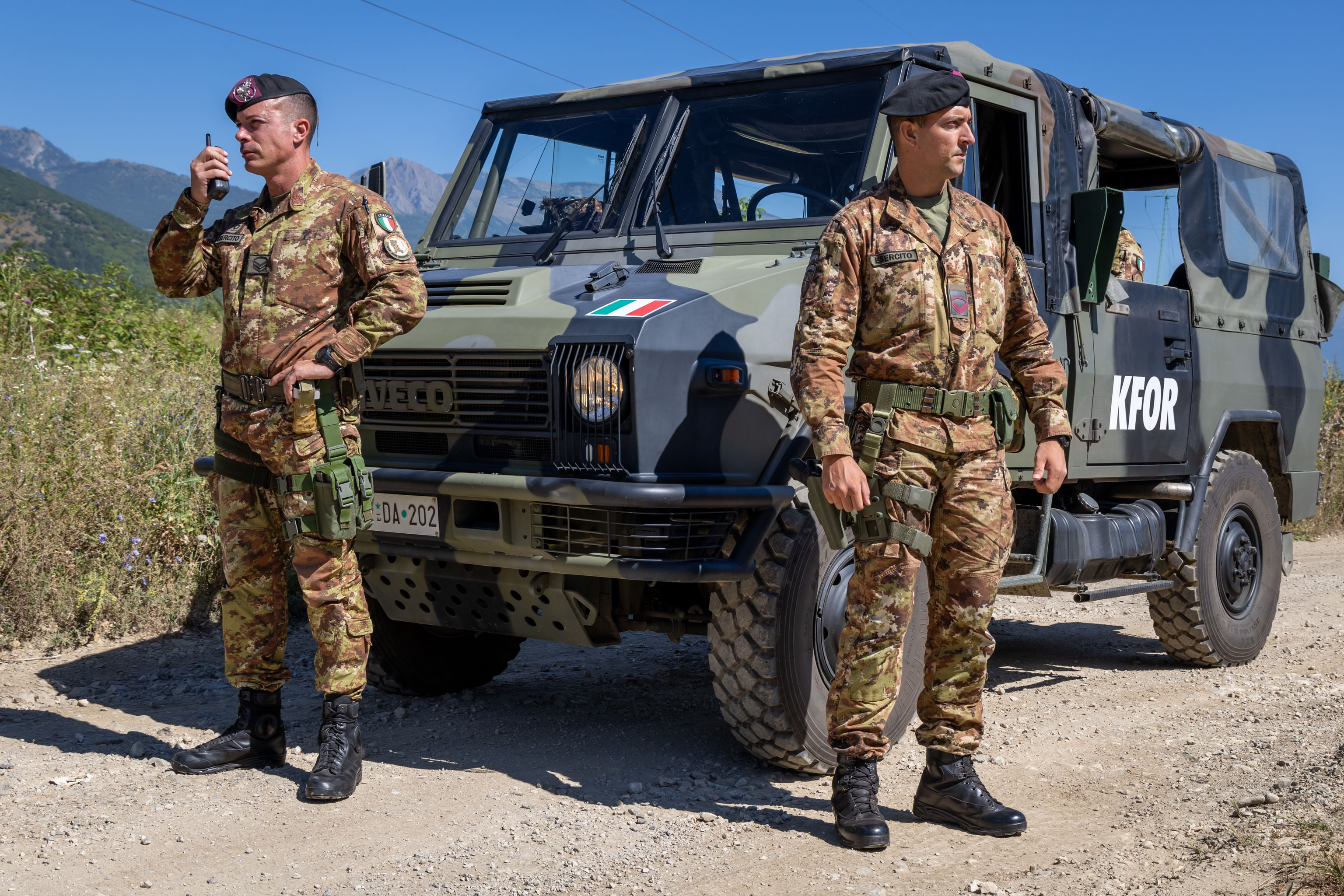Kosovo: attività di pattugliamento operativo