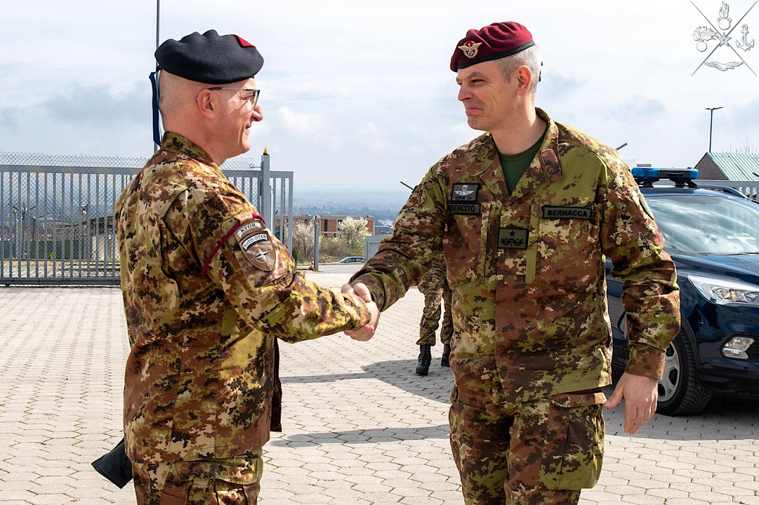 Kosovo: il Generale Bernacca visita RC-W di KFOR