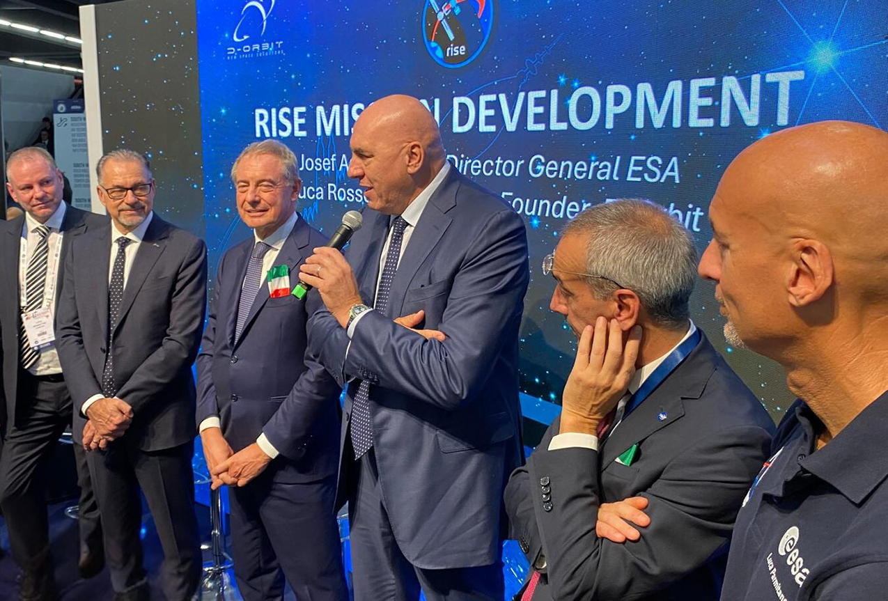 Minister Crosetto Attends the International Astronautical Congress