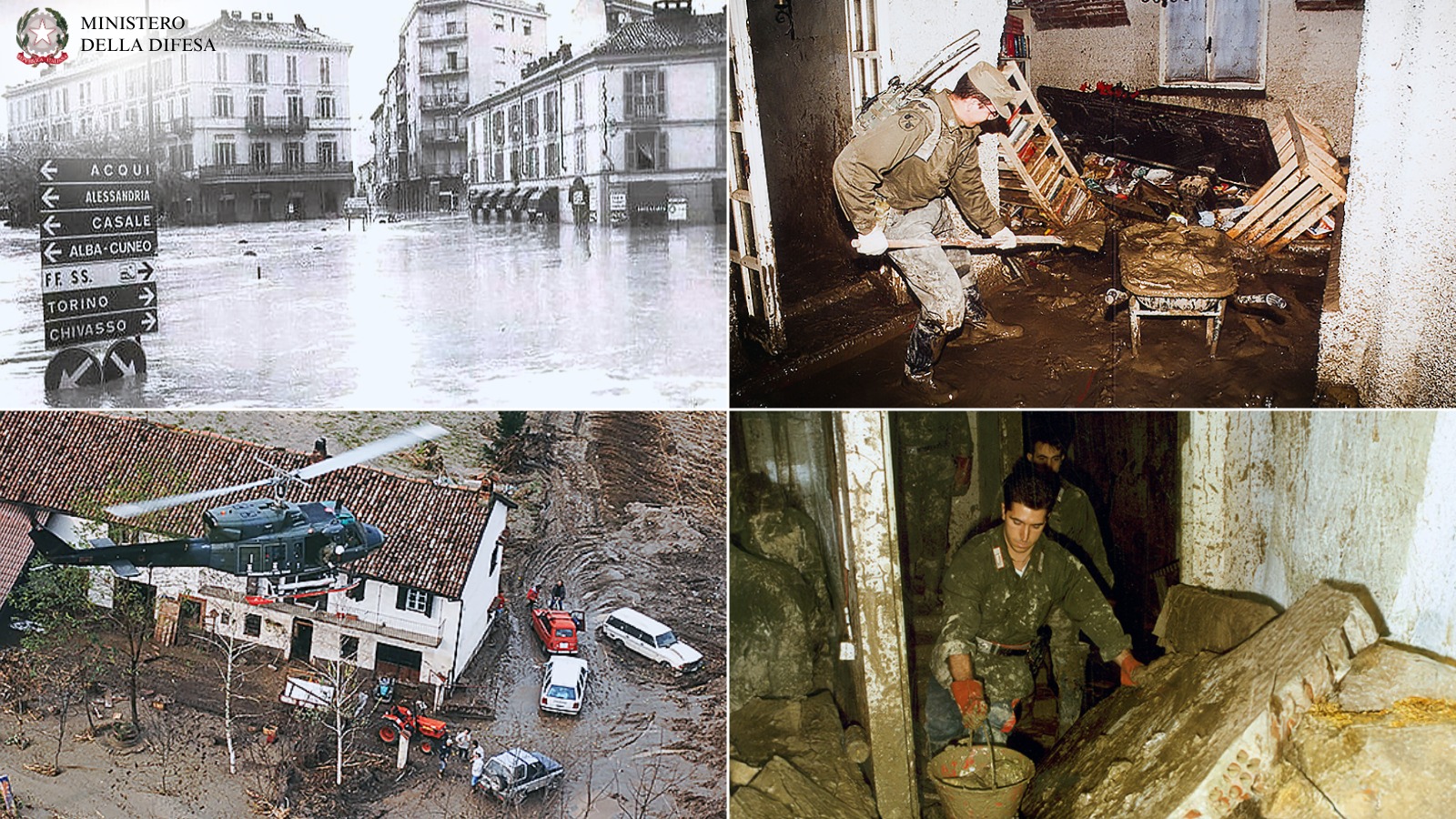 Anniversario alluvione in Piemonte