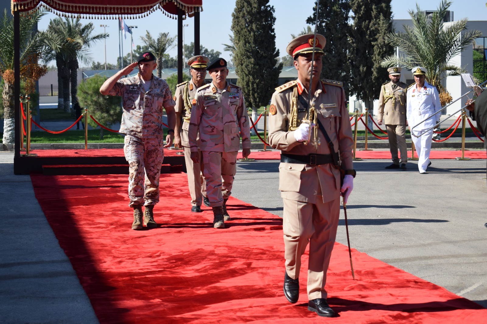 Incontro bilaterale tra il Capo di SMD, Gen. Portolano e il suo omologo di Tripoli, Gen. Al-Namroush