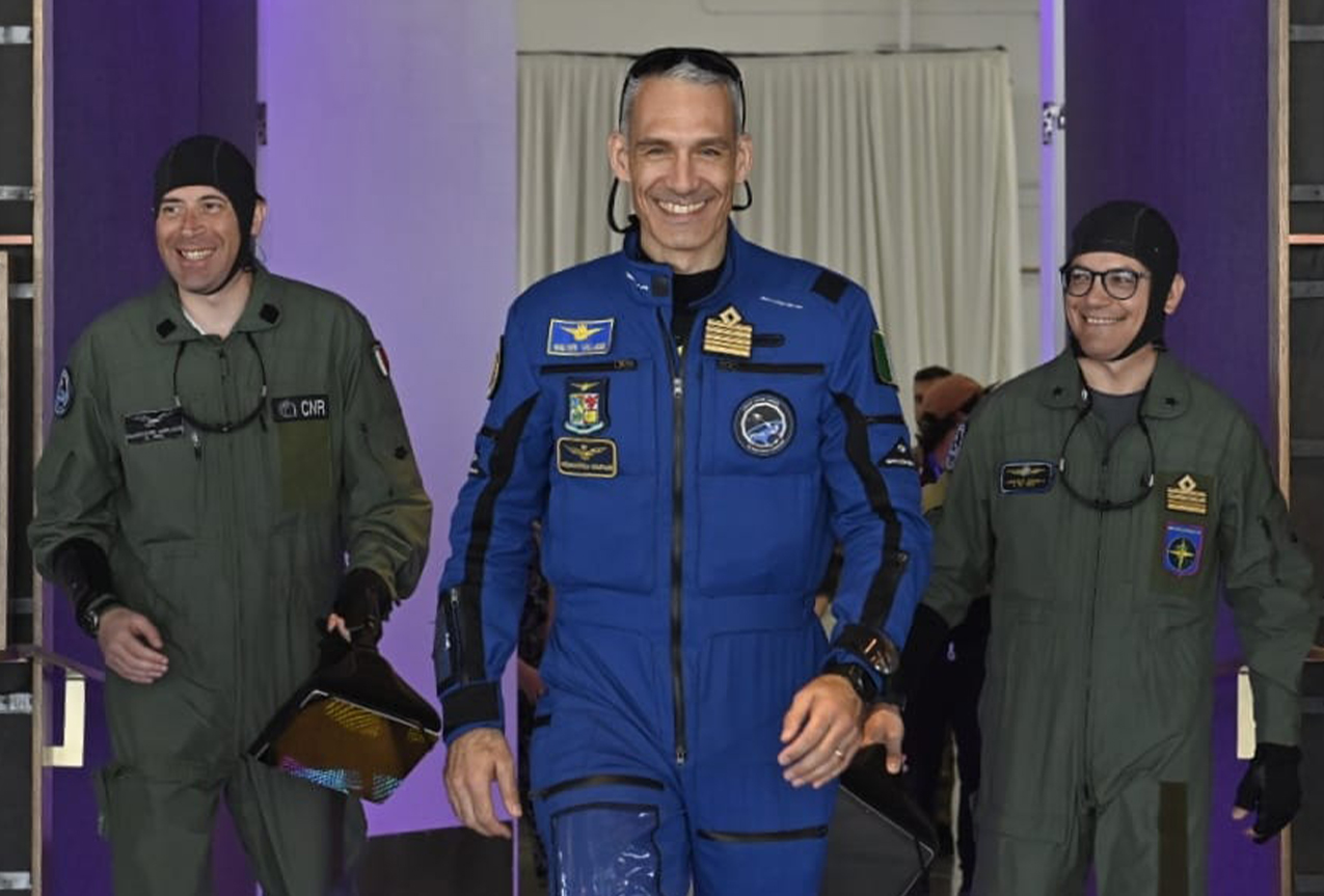 Prima missione suborbitale italiana