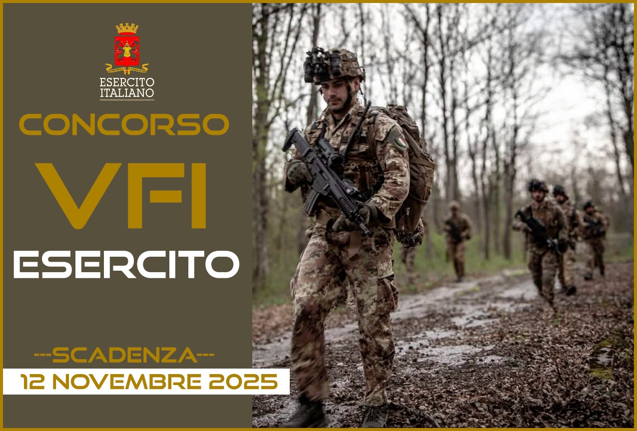 Concorso per Volontari in ferma iniziale nell'Esercito Italiano Concorso per Volontari in ferma iniziale nell'Esercito Italiano