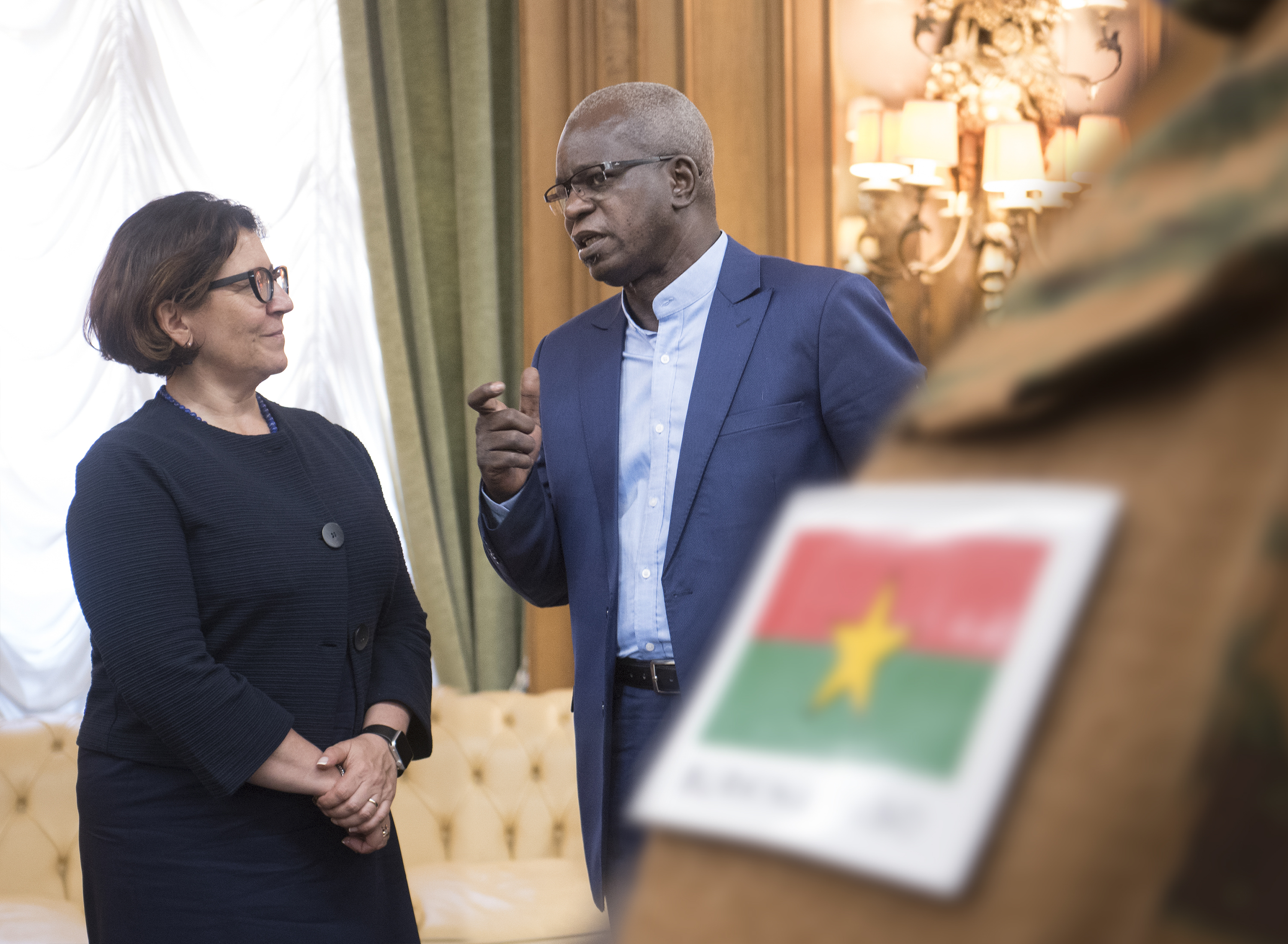 Difesa: il Ministro Trenta riceve il Ministro del Burkina Faso Difesa: il Ministro Trenta riceve il Ministro del Burkina Faso