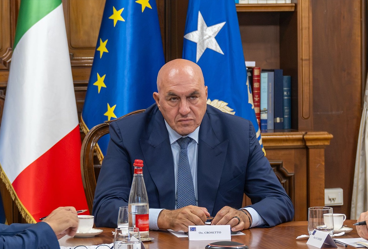 Il Ministro Crosetto alla  
riunione del Gruppo di contatto per la difesa dell'Ucraina