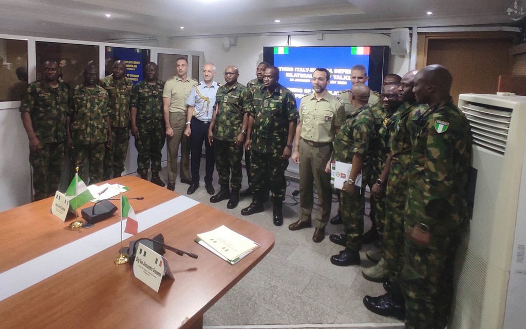 3rd Defense Bilateral Staff Talks Nigeria-Italia