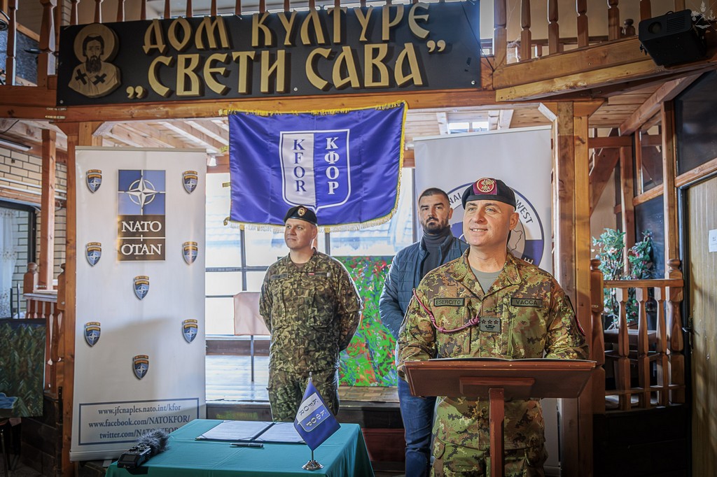 Missione Kosovo: donazione di apparecchiature per il riscaldamento