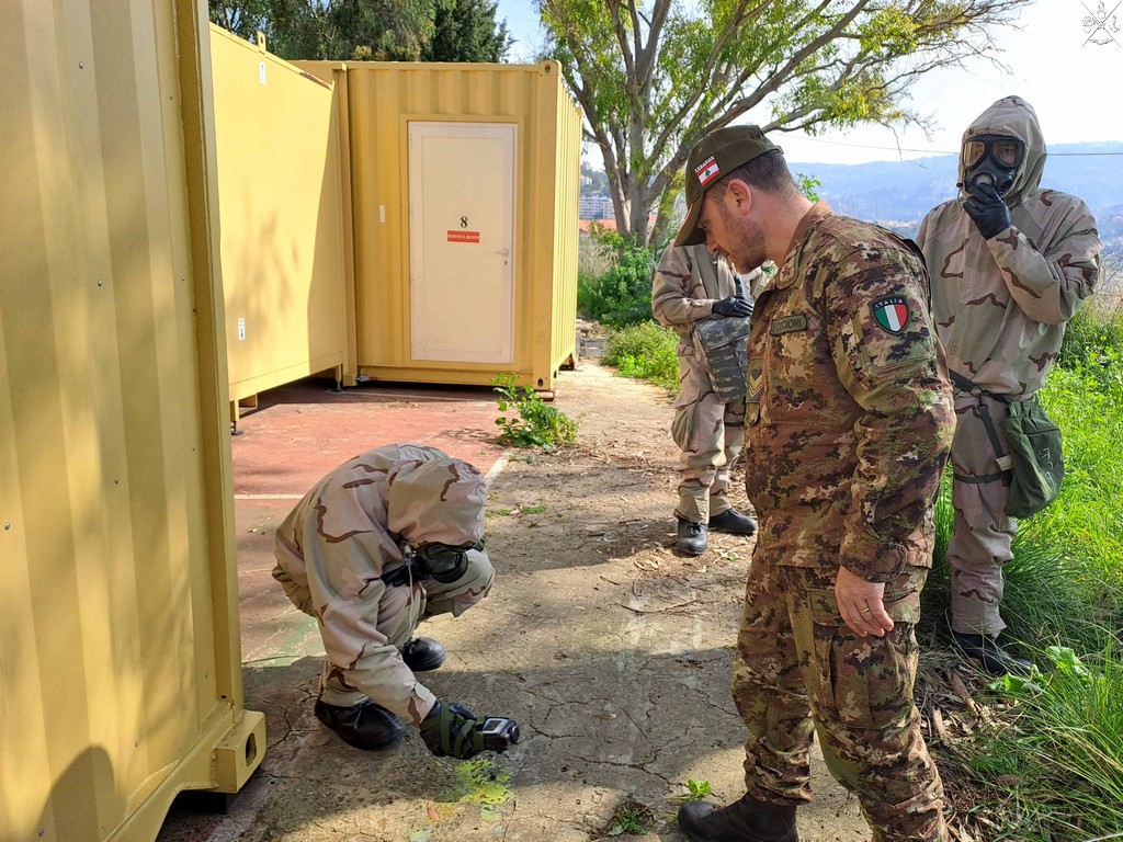 MIBIL Continuano le attivita' addestrative in favore delle Forze Armate libanesi