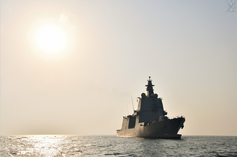 Difesa: Nave Thaon di Revel schierata nell'Op. AGENOR