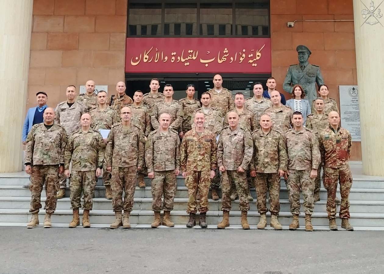 MTC4L: avviati corsi di lingua italiana a favore delle Lebanese Armed Forces