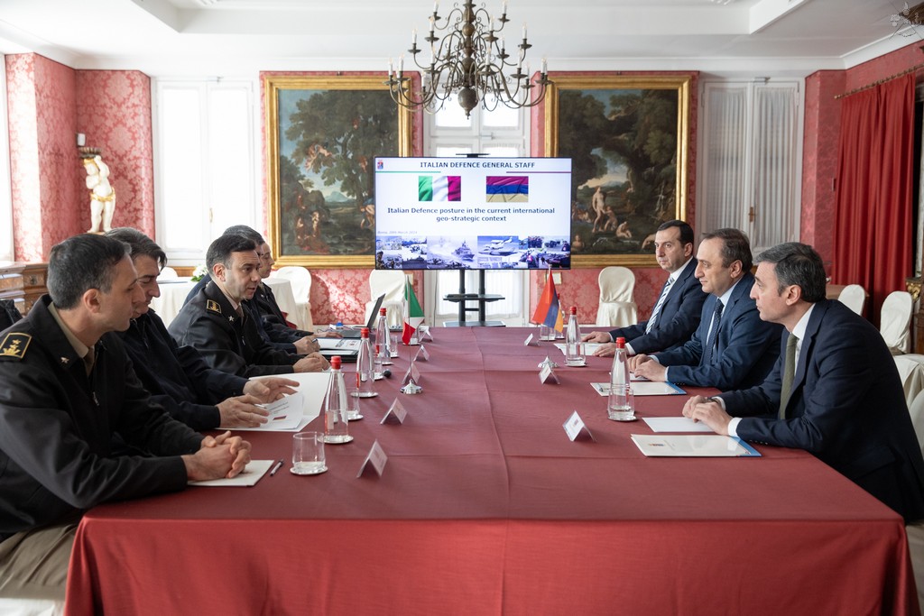 5th Bilateral Staff Talks Italia - Armenia