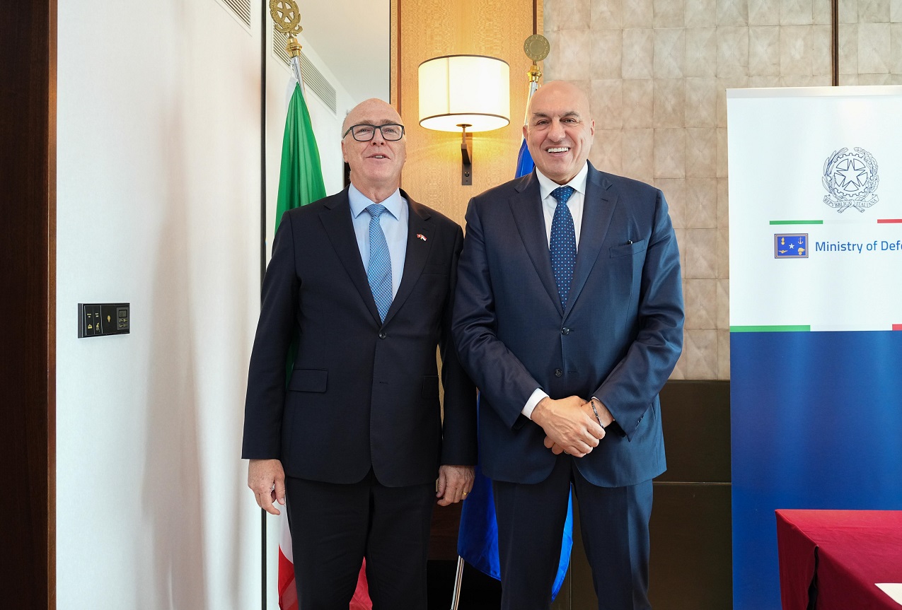 Il Ministro Crosetto incontra il collega svizzero