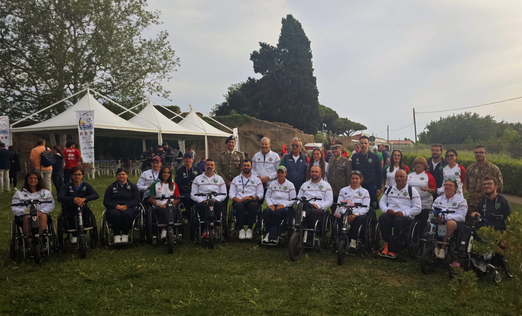 Il Gruppo Sportivo Paralimpico Difesa allo European Para-Archery 2024