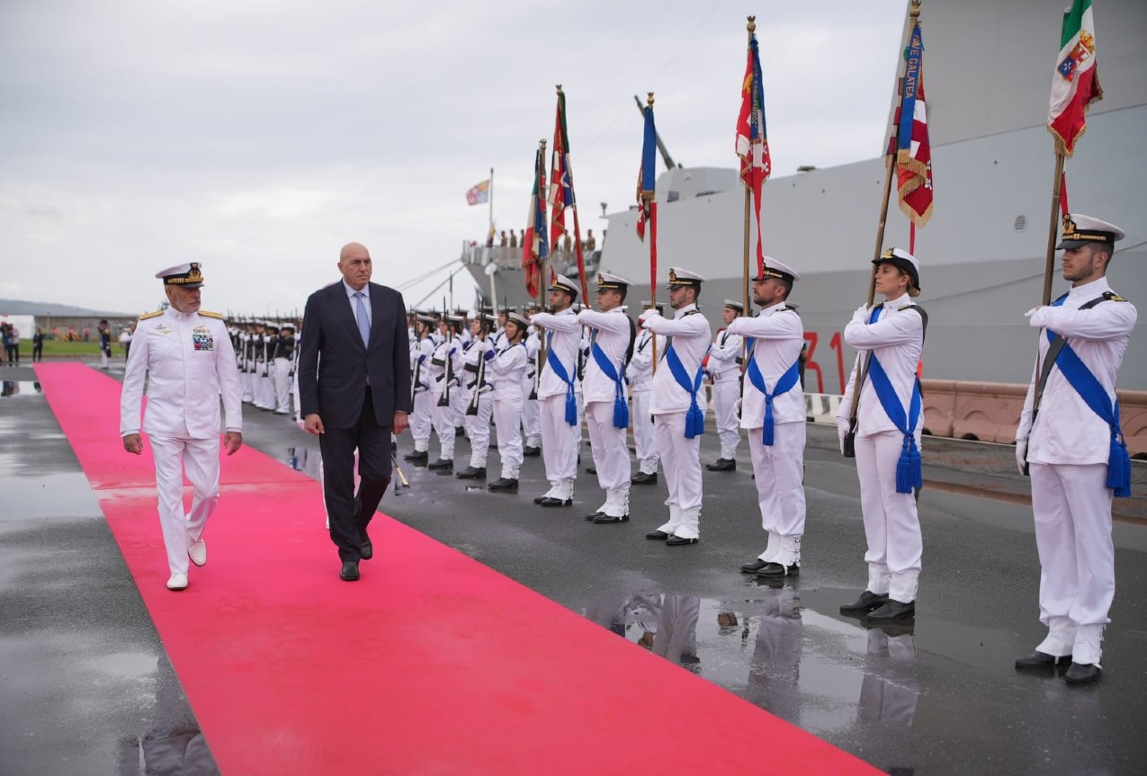 Il Ministro Crosetto alla 163^ Giornata della Marina
