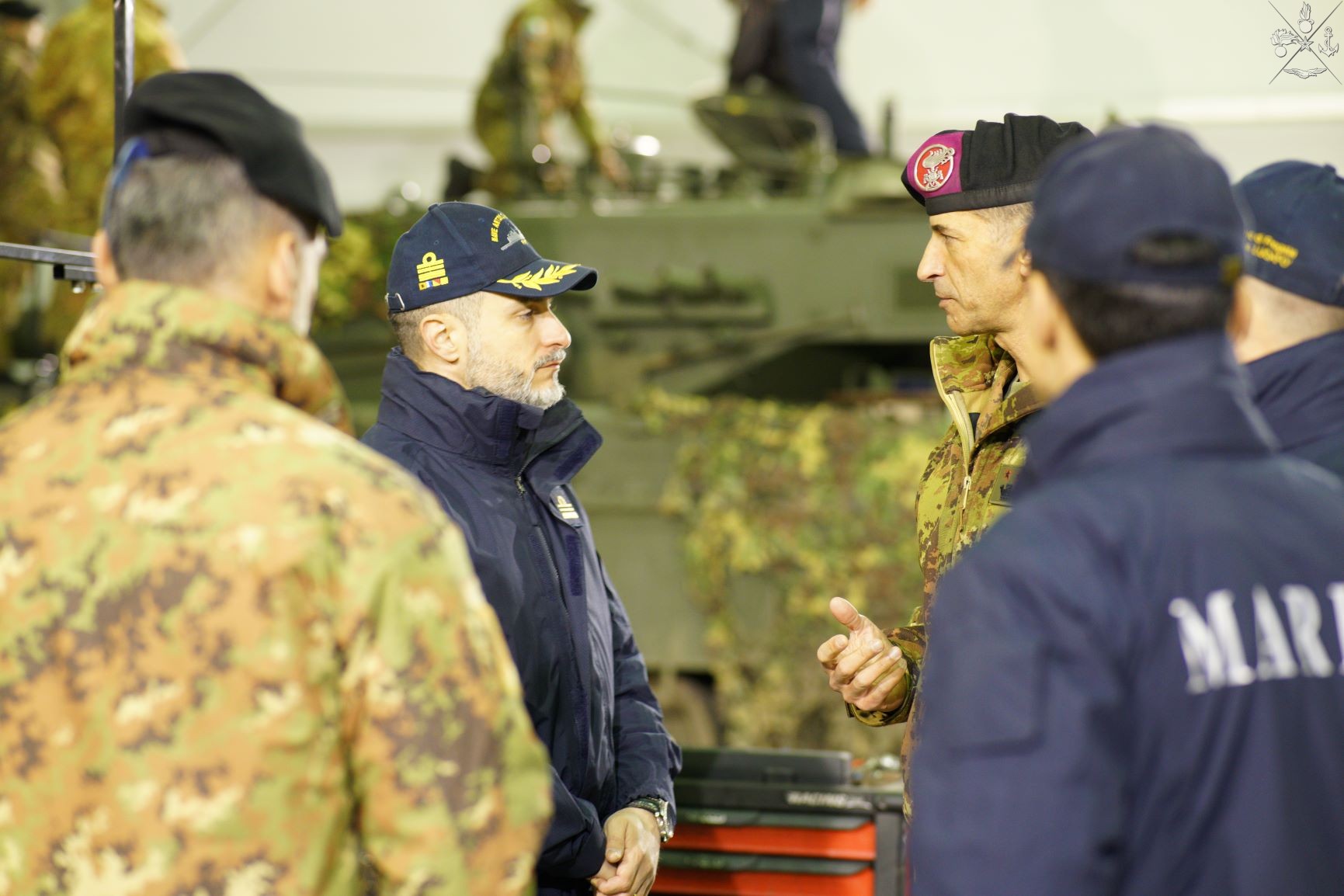 Lettonia: scambio di visite tra il Task Group Baltic e nave Marceglia
