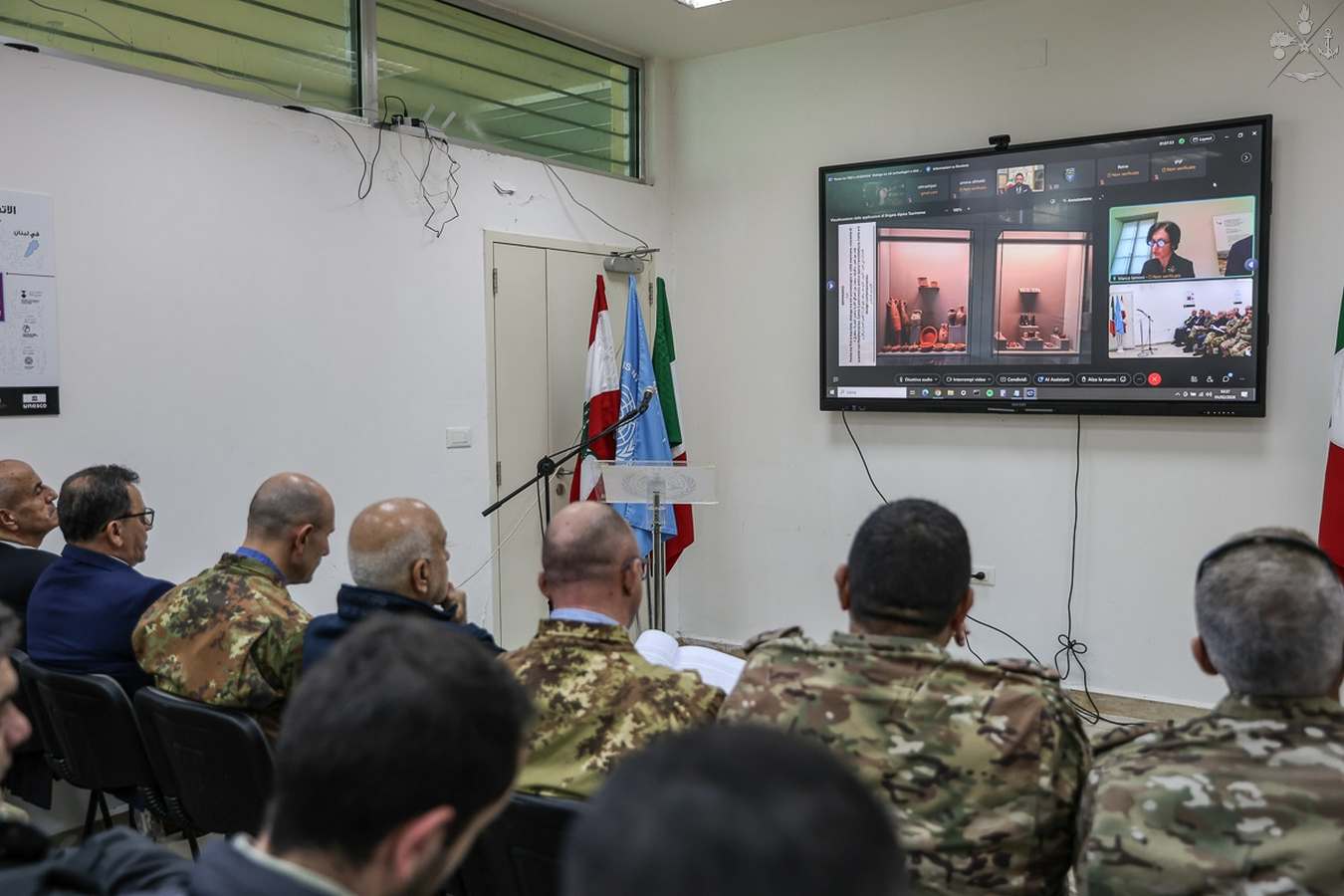 UNIFIL: seminario italo – libanese di archeologia a Tiro