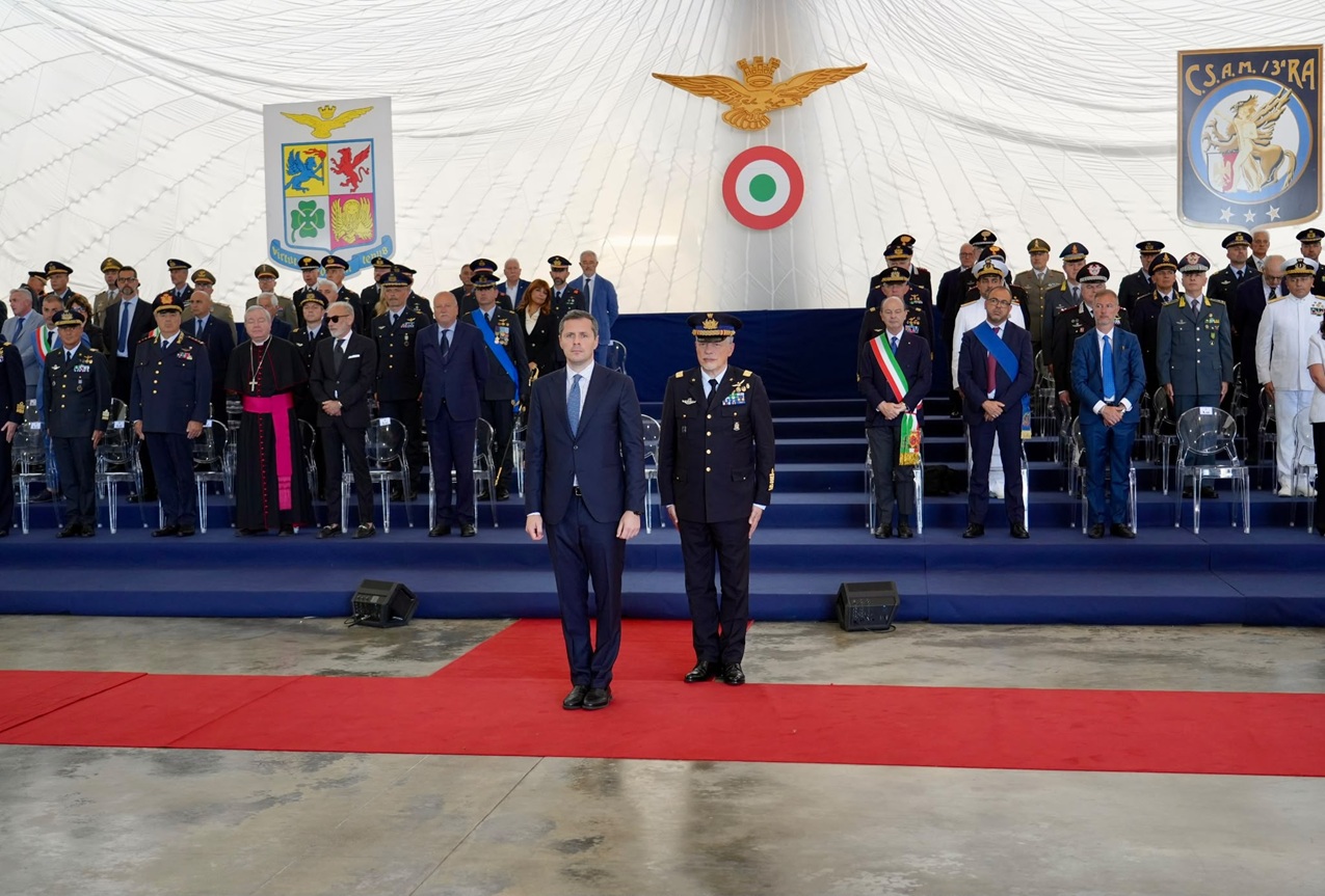 Il Sottosegretario Perego alla cerimonia di costituzione del 66° Stormo dell’Aeronautica Militare