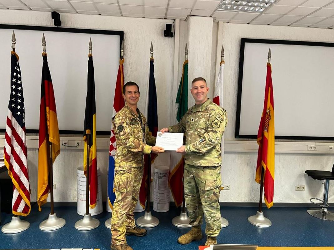 JTAC-I italiano al CTS in Germania