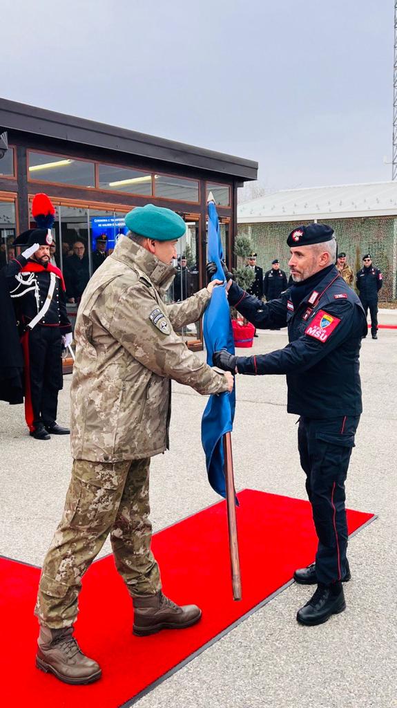 Cambio del Comandante alla Multinational Specialized Unit (MSU-KFOR) di Pristina.