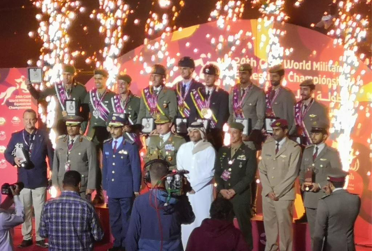 Campionato Mondiale Militare di Equitazione: medaglie d'oro per la Difesa Campionato Mondiale Militare di Equitazione: medaglie d'oro per la Difesa