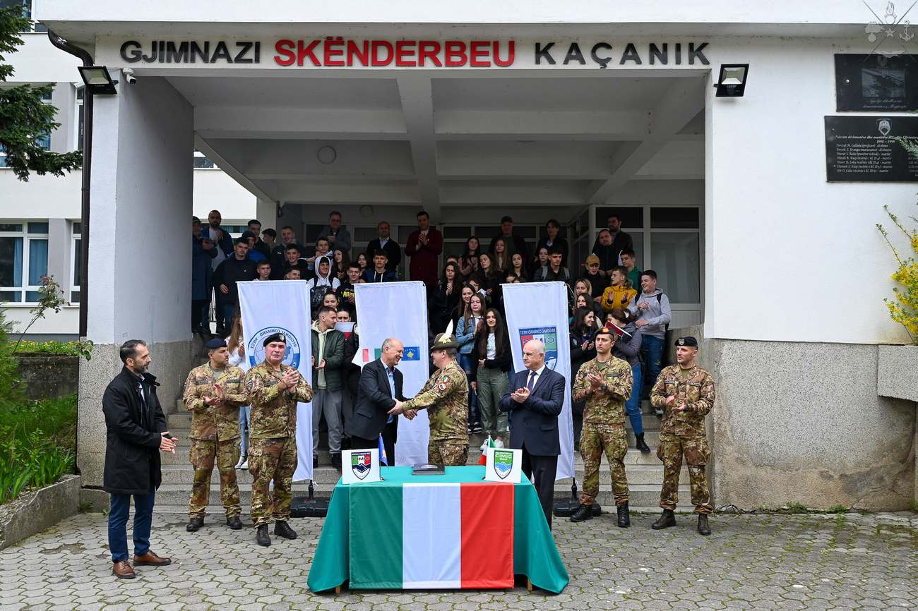 Kosovo: RC West in supporto a Istituto Scolastico Skenderbeu