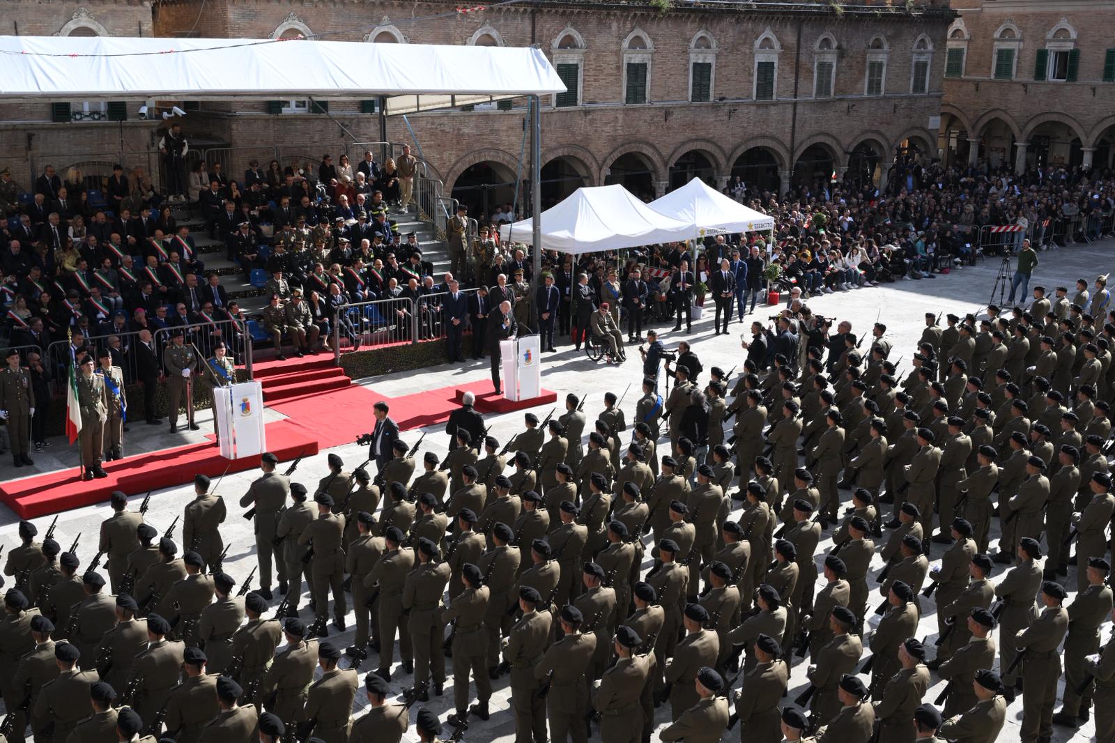 Cerimonia di giuramento dei Volontari in Ferma Iniziale dell’Esercito