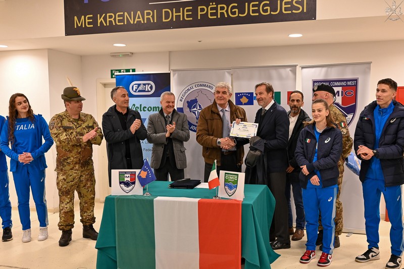 KFOR, il Contingente italiano e FIDAL uniti per lo sport in Kosovo