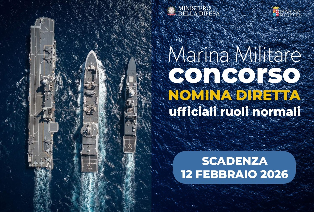 Concorso per ufficiali in servizio permanente della Marina Militare