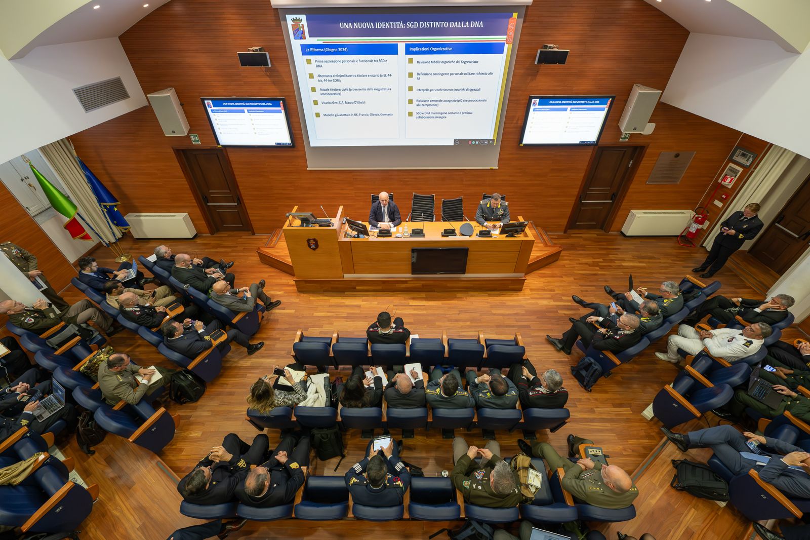 Difesa e sicurezza al servizio del Paese: intervento al CASD del Segretario Generale