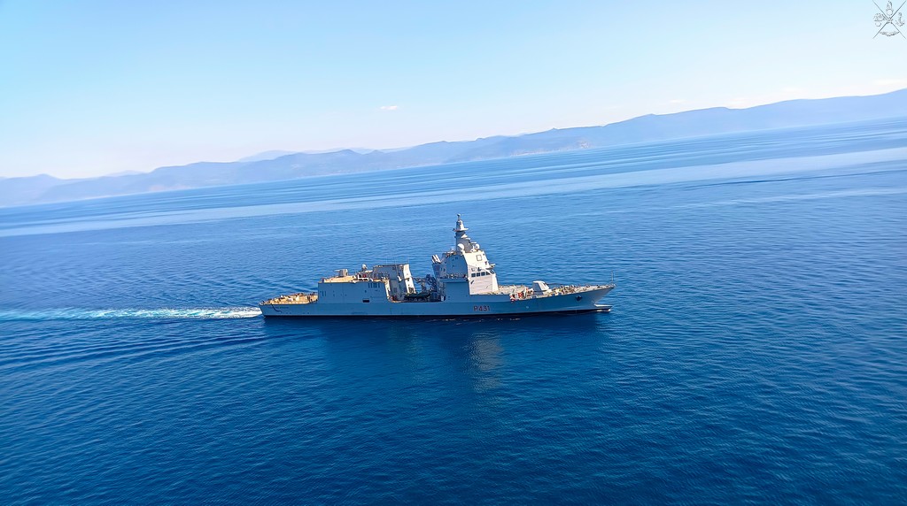 Passaggio di consegne per la flagship italiana dell’operazione Noble Shield