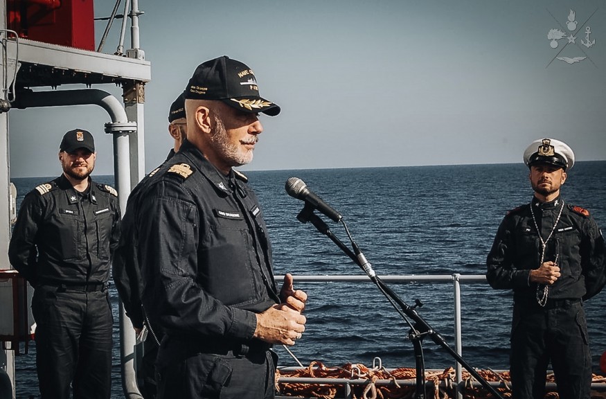 Il Capo di Stato Maggiore della Difesa visita Nave Orione