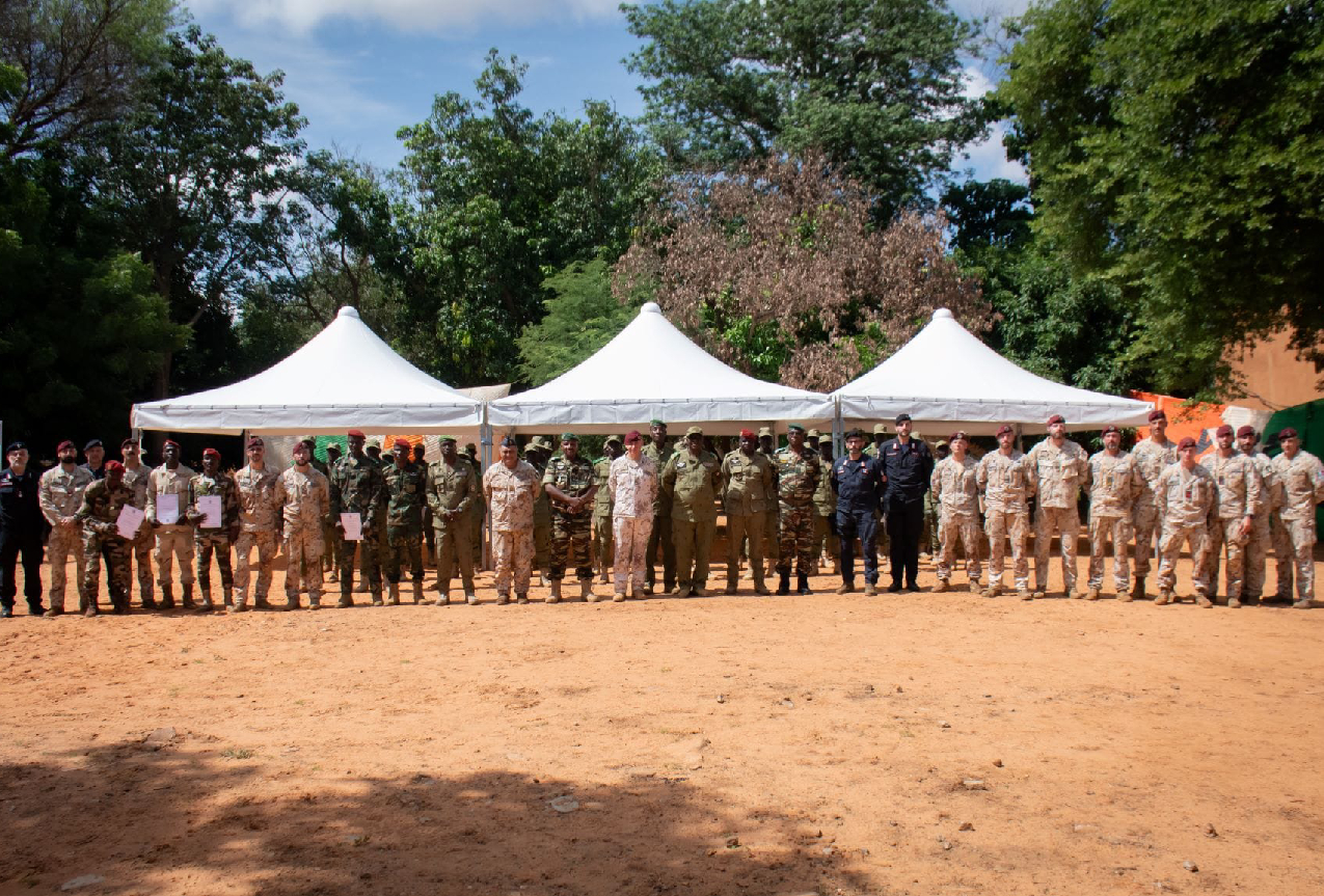Niger: Training Courses for Niger’s Paratroopers