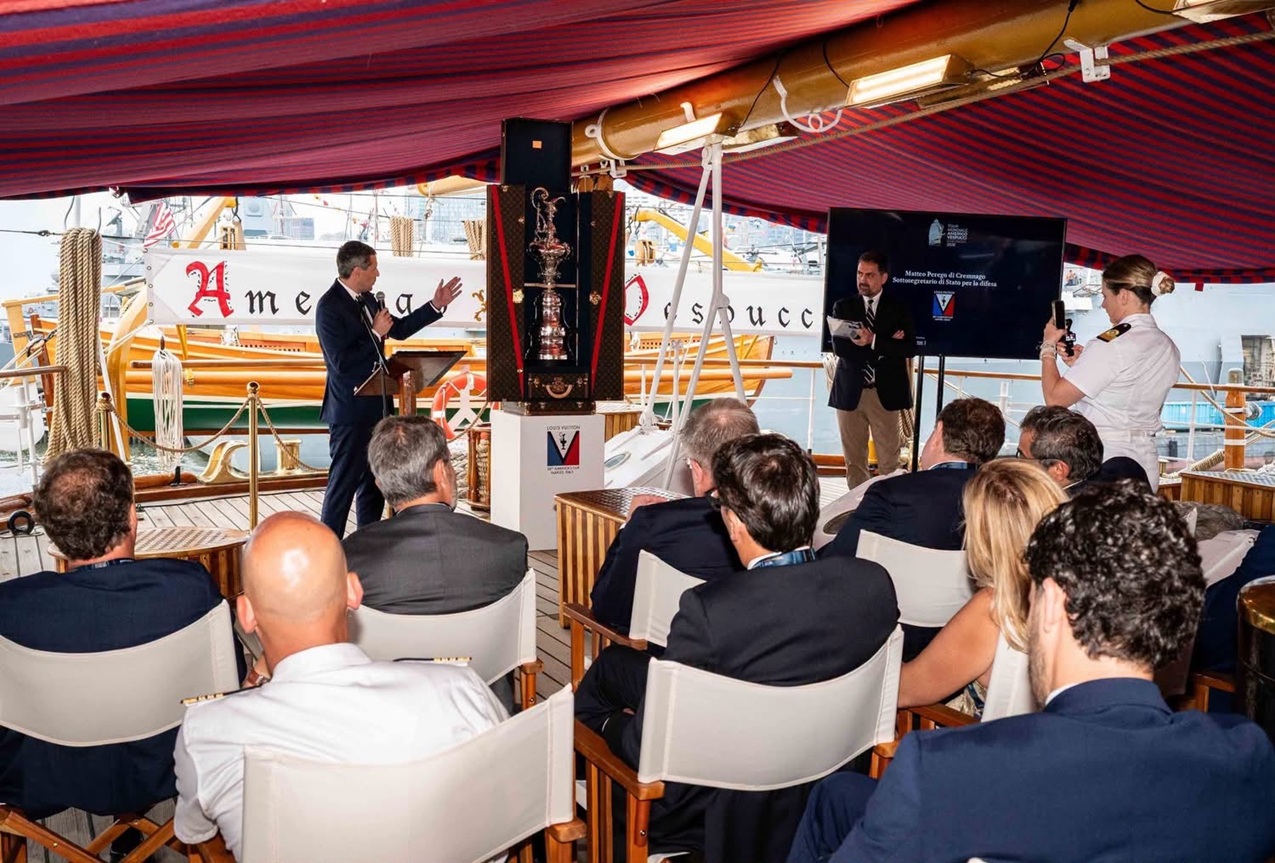 Il Sottosegretario Perego all’evento “Vespucci & America’s Cup: le due icone del mare si incontrano a New York”