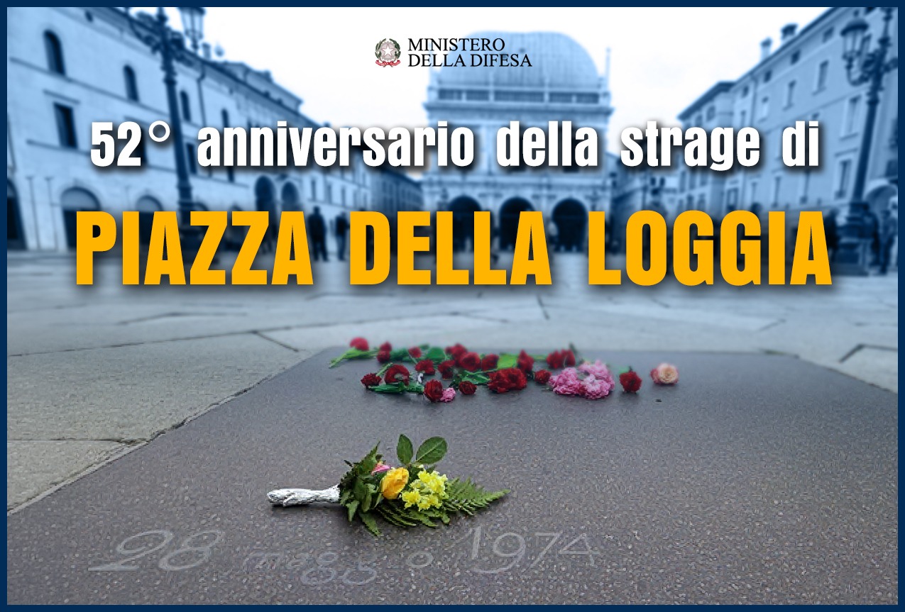 52º anniversario della strage di Piazza della Loggia