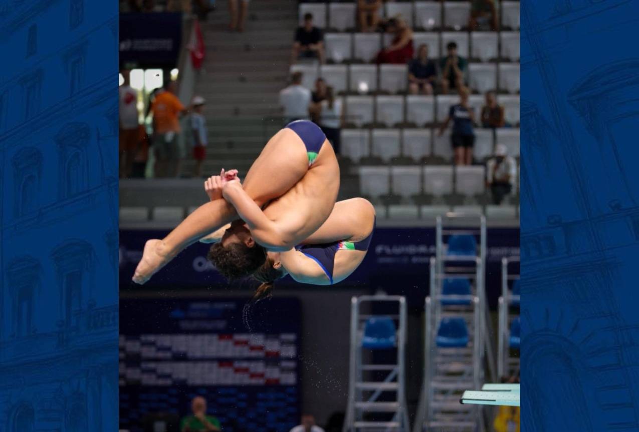Europei di Parigi: oro nel trampolino 3 metri sincro misto