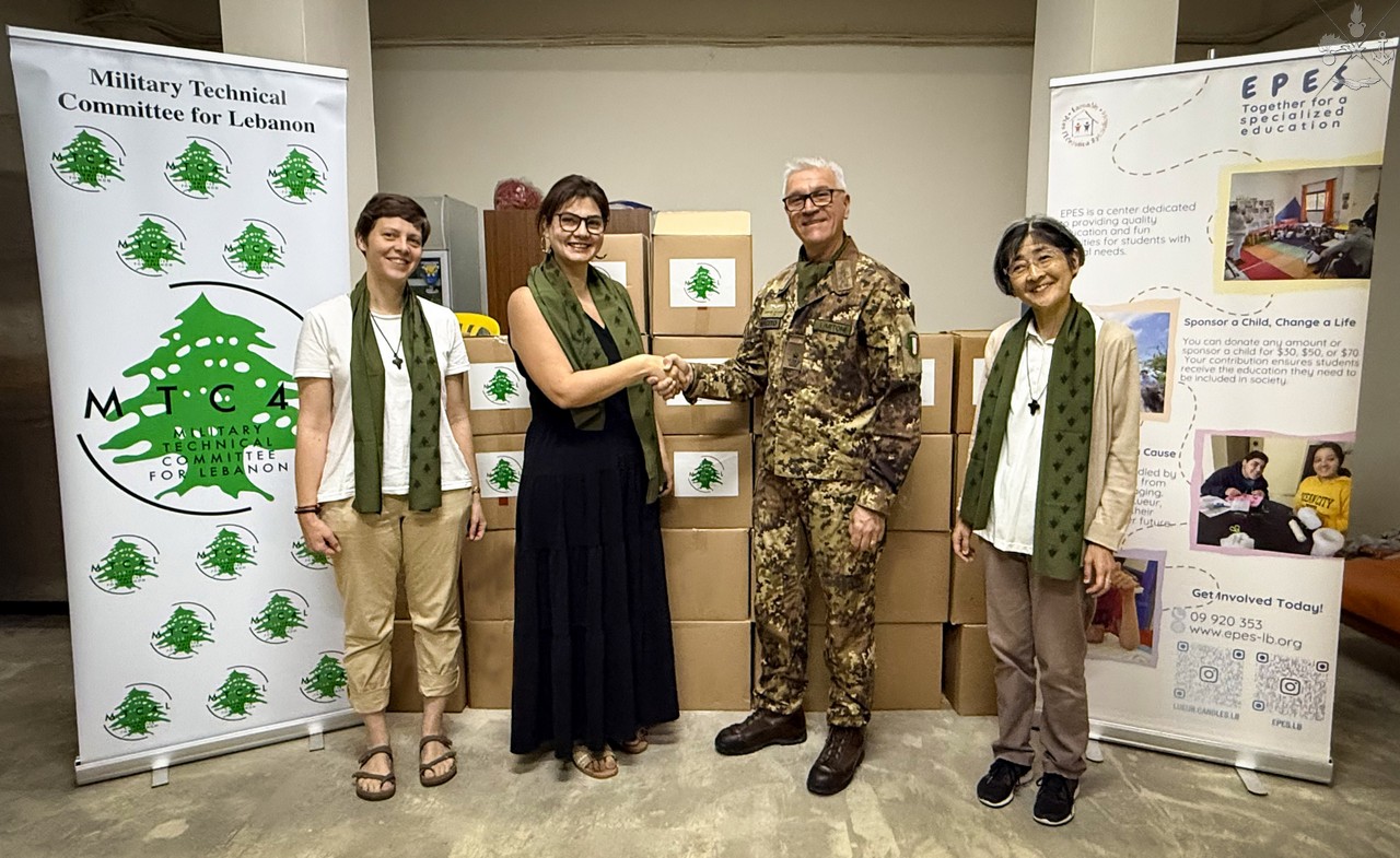 Comitato Tecnico Militare per il Libano continua a supportare la popolazione e le Lebanese Armed Forces Comitato Tecnico Militare per il Libano continua a supportare la popolazione e le Lebanese Armed Forces